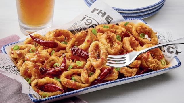 Crispy Dragon Calamari
