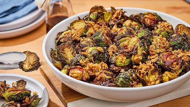 Family Crispy Brussels Sprouts (serves 4)