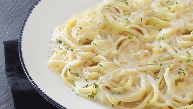 Garlic Linguini Alfredo